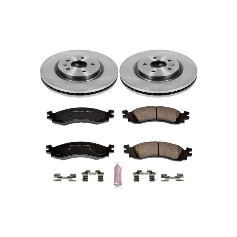 PowerStop PSB Autospecialty Kit Brakes, Rotors & Pads Brake Kits - OE main image