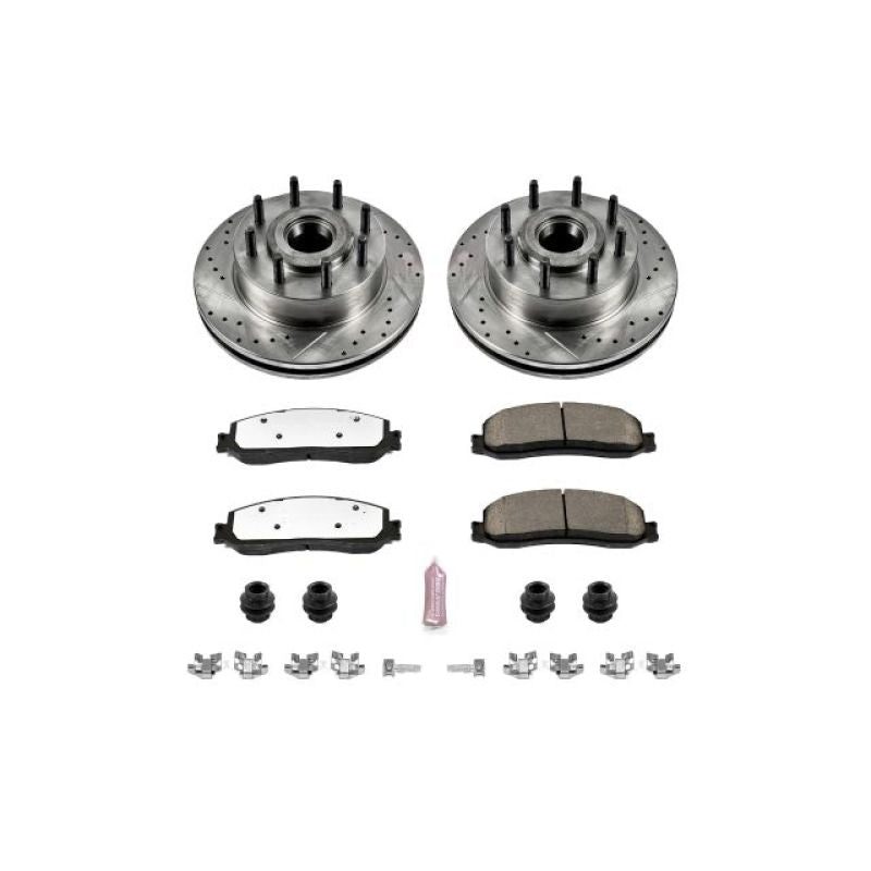 PowerStop PSB Z36 Truck & Tow Kit Brakes, Rotors & Pads Brake Kits - Performance D&S main image