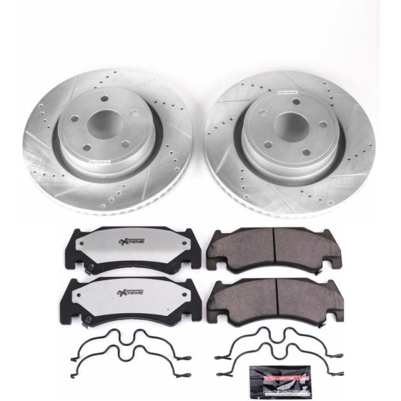 PowerStop PSB Z36 Truck & Tow Kit Brakes, Rotors & Pads Brake Kits - Performance D&S main image