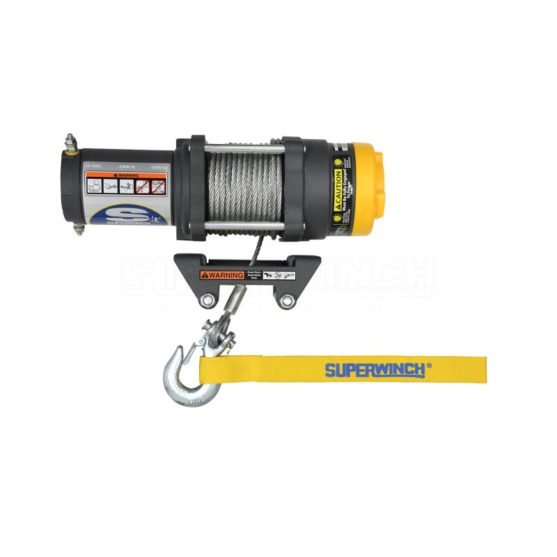 Superwinch 3500 LBS 12 VDC 13/64in x 50ft Steel Rope Terra 35 Winch 1135220