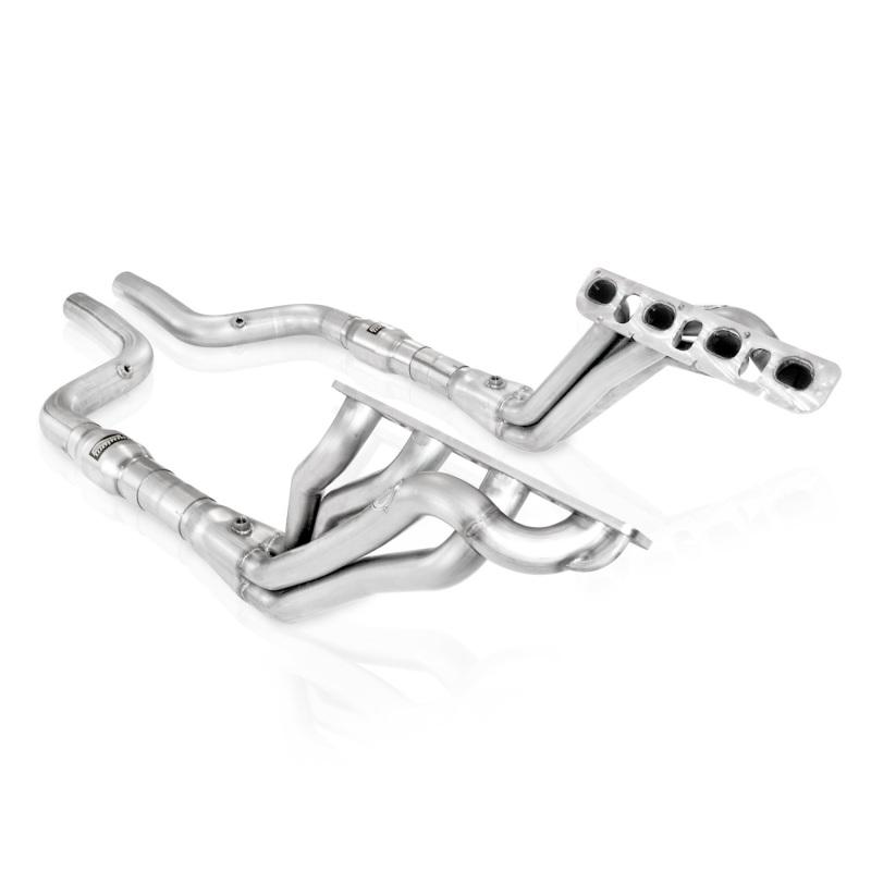 Stainless Works 2008-17 Hemi Headers 1-7/8in Primaries 3in High-Flow Cats HM64HDRCAT Main Image