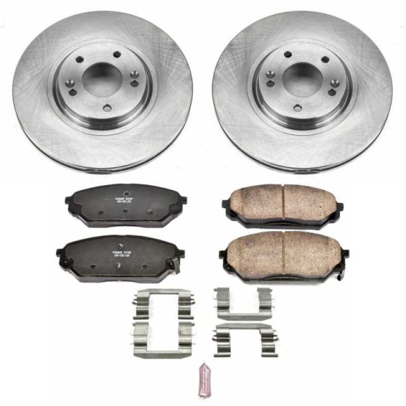 PowerStop PSB Autospecialty Kit Brakes, Rotors & Pads Brake Kits - OE main image