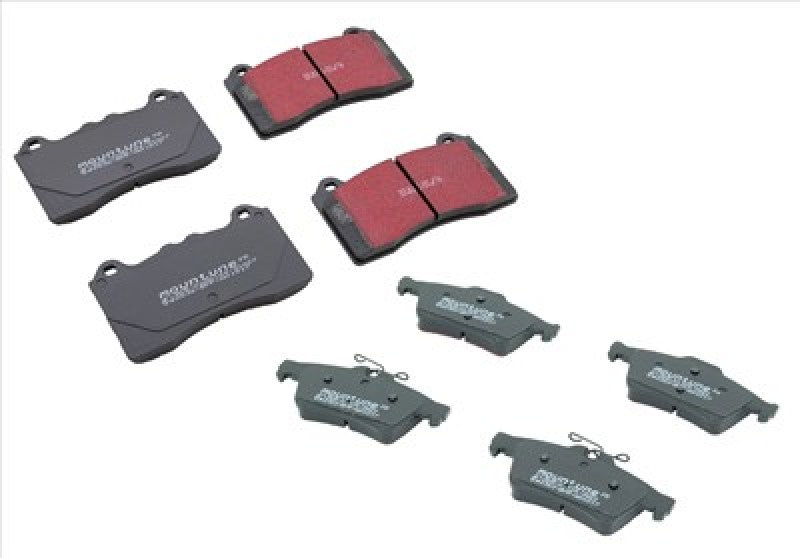 mountune 16-18 Ford Focus RS (MK3) High Performance Street Front And Rear Brake Pad Set 2536-BPFS-EY