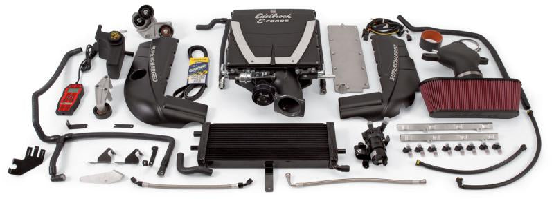 Edelbrock Supercharger Stage 1 - Street Kit 2008-2013 GM Corvette LS3 w/ Tuner 1590 Main Image