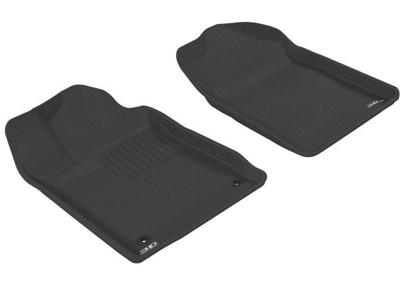 3D MAXpider 2005-2012 Toyota Avalon Kagu 1st Row Floormat - Black L1TY05511509 Main Image