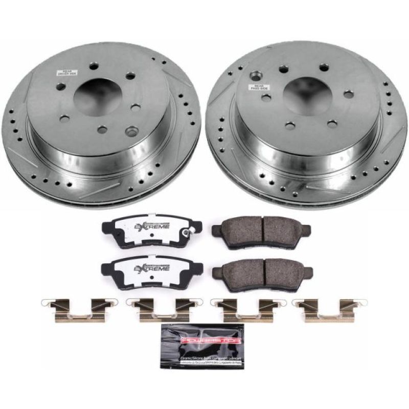 PowerStop PSB Z36 Truck & Tow Kit Brakes, Rotors & Pads Brake Kits - Performance D&S main image