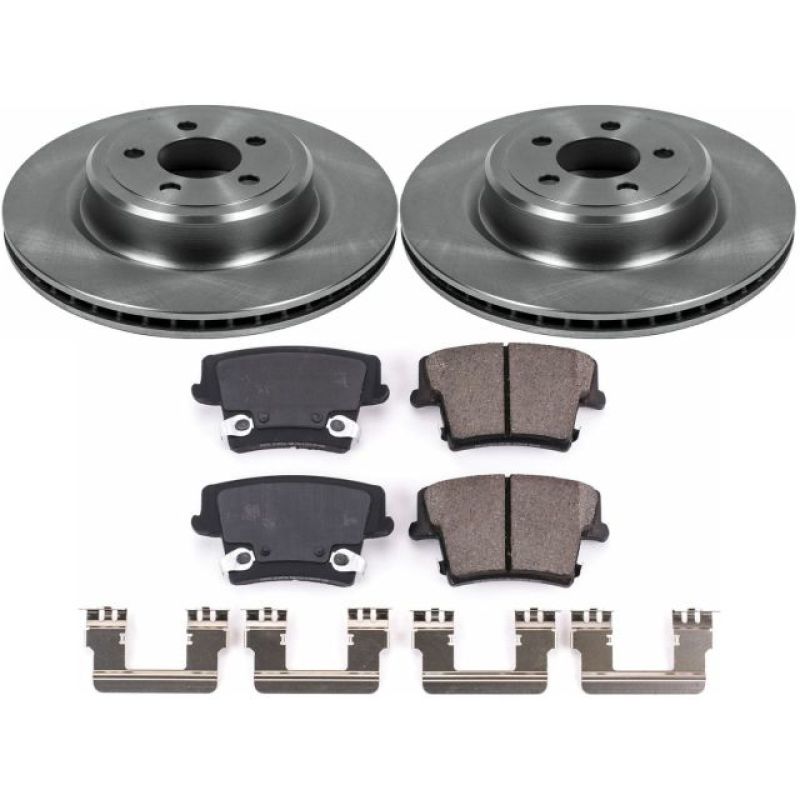 PowerStop PSB Autospecialty Kit Brakes, Rotors & Pads Brake Kits - OE main image