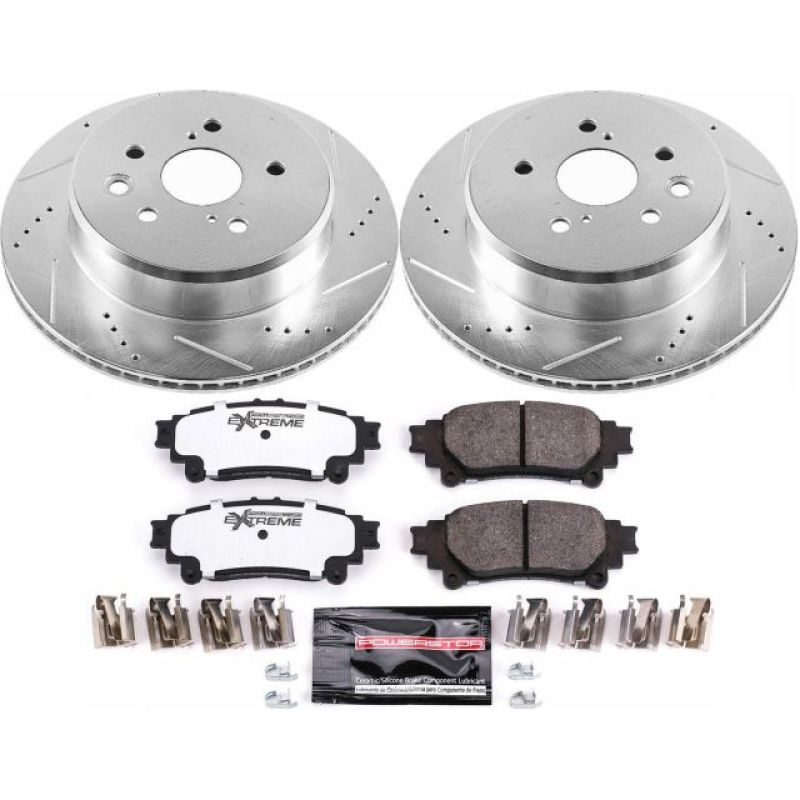 PowerStop PSB Z36 Truck & Tow Kit Brakes, Rotors & Pads Brake Kits - Performance D&S main image