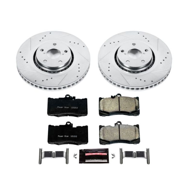 PowerStop PSB Z23 Evolution Kit Brakes, Rotors & Pads Brake Kits - Performance D&S main image