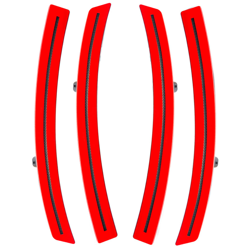 ORACLE Lighting Oracle Chevrolet Corvette C7 Concept Sidemarker Set - Tinted - Torch Red (GKZ) 2392-GKZ-T