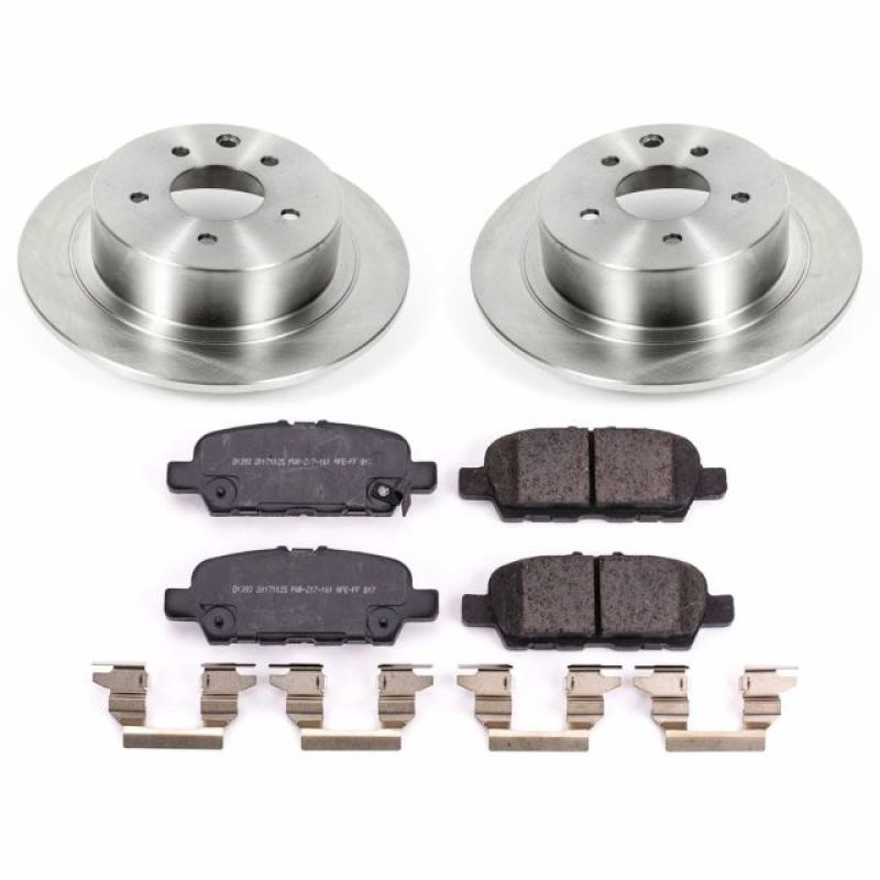 PowerStop PSB Autospecialty Kit Brakes, Rotors & Pads Brake Kits - OE main image