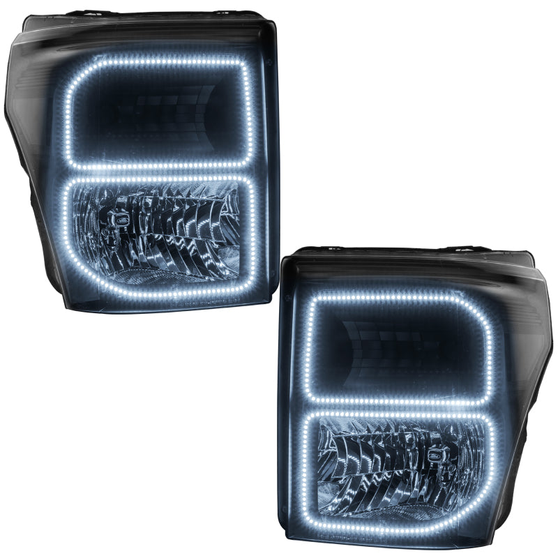 ORACLE Lighting Oracle 11-16 Ford F250/350 LED HL - Black - White 8159-001