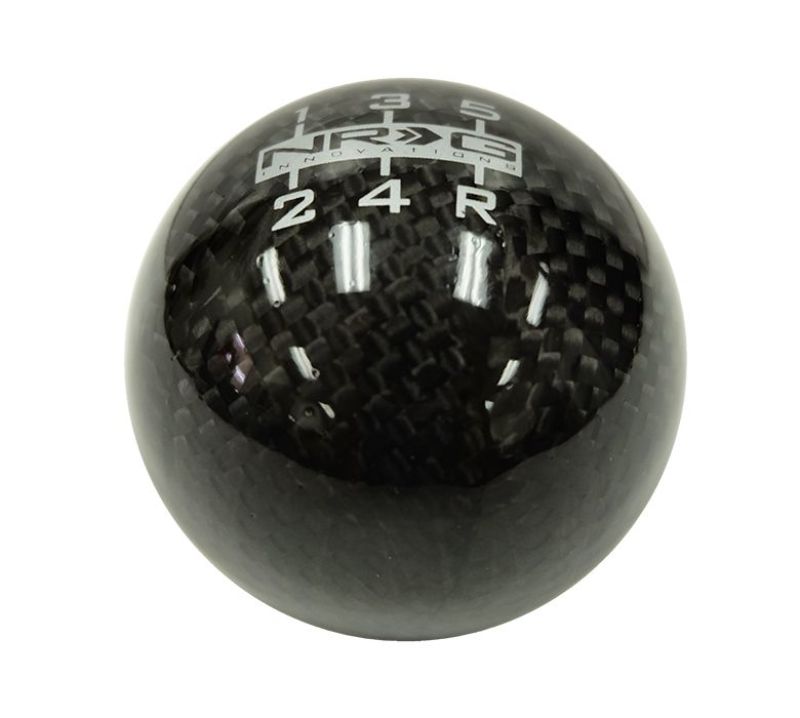 NRG Universal Ball Style Shift Knob (No Logo) - Heavy Weight - Black Carbon Fiber SK-300BC-4-W