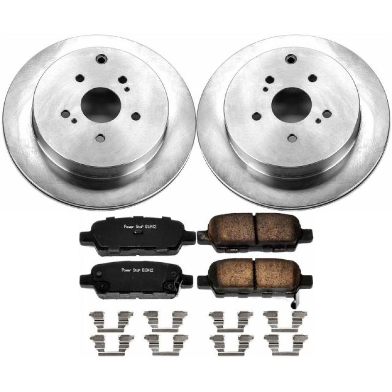 PowerStop PSB Autospecialty Kit Brakes, Rotors & Pads Brake Kits - OE main image