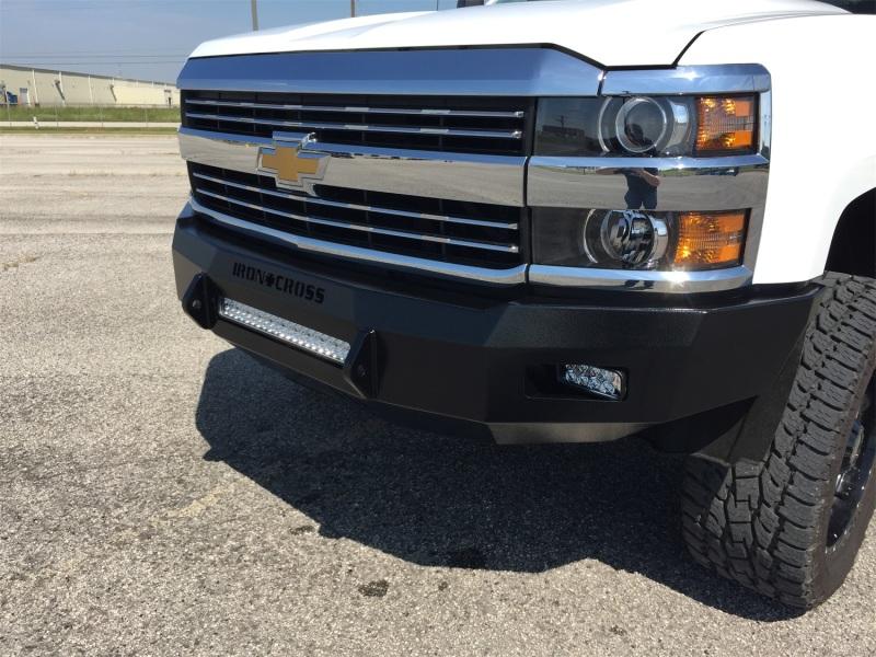 Iron Cross 15-19 Chevrolet Silverado 2500/3500 Low Profile Front Bumper - Primer RAW 40-525-15 Main Image