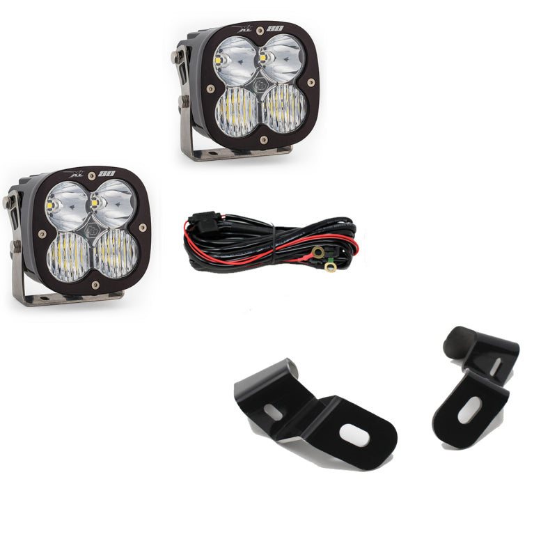 Baja Designs Dodge/Ram XL80 A-Pillar Light Kit - Ram 2019-22 2500/3500 448041