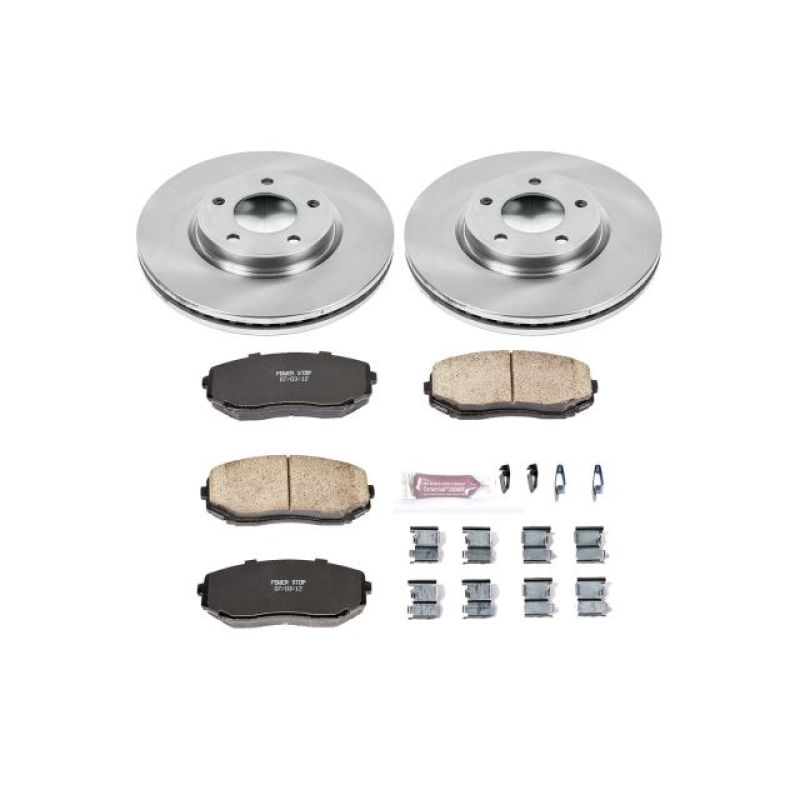 PowerStop PSB Autospecialty Kit Brakes, Rotors & Pads Brake Kits - OE main image