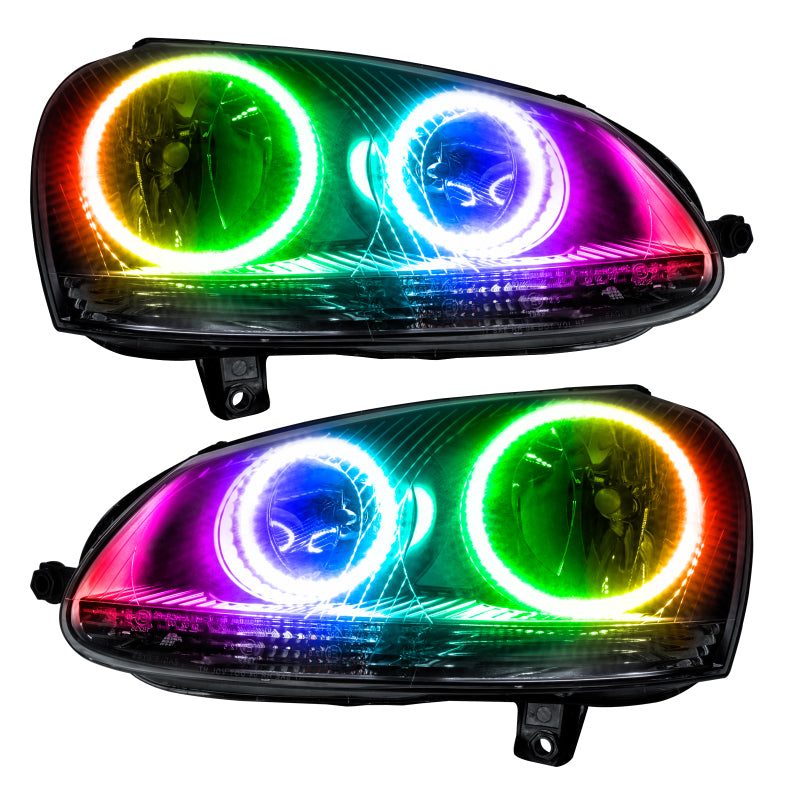 ORACLE Lighting Oracle 06-10 Volkswagen Jetta SMD HL - Chrome - ColorSHIFT w/o Controller 7098-334