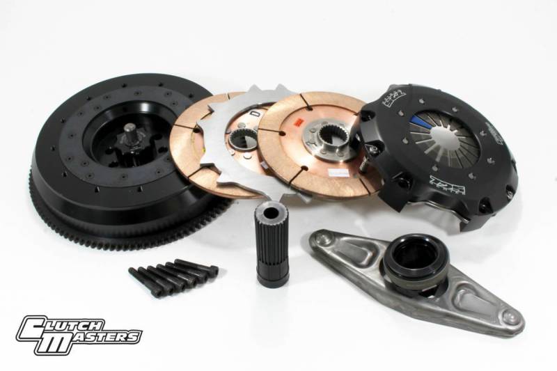 Clutch Masters 07-10 BMW 335 3.0L N54 Twin-Disc (Race) Clutch Kit w/ Aluminum Flywheel 03055-TD7R-A