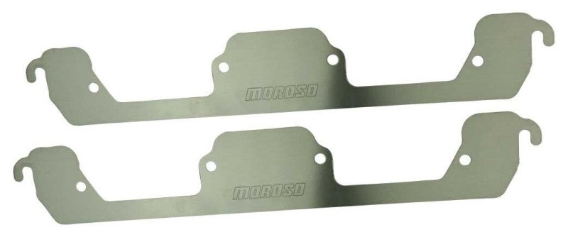 Moroso Chrysler 273-360 Exhaust Block Off Storage Plate - Pair 25165