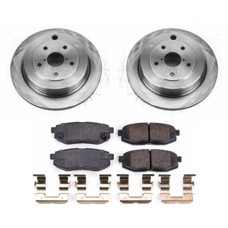 PowerStop PSB Autospecialty Kit Brakes, Rotors & Pads Brake Kits - OE main image