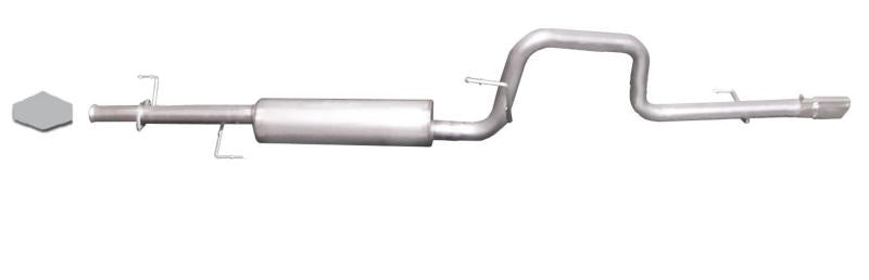 Gibson 05-09 Toyota 4Runner Sport 4.7L 2.5in Cat-Back Single Exhaust - Aluminized 18708 Main Image