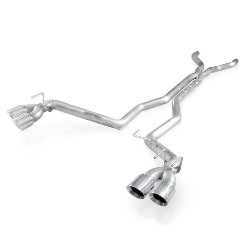 Stainless Works 2012-15 Camaro ZL1 6.2L 3in Catback Dual Chambered Exhaust X-Pipe Resonator Deletes CA12CB-LMF Main Image