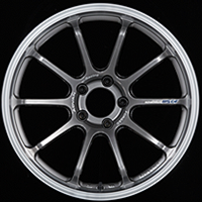 Advan RS-DF Progressive 18x10.0 +40 5-114.3 Machining & Racing Hyper Black Wheel YAS8K40EHB