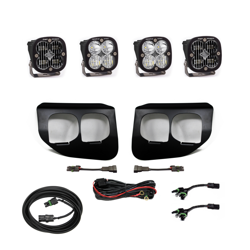 Baja Designs Ford Super Duty (20-On) Fog Lights Dual FPK SAE/Sport DC Baja Designs 447738