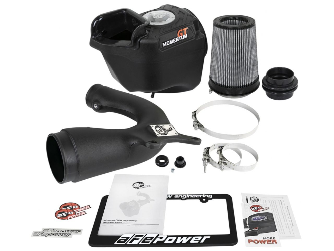 aFe Momentum GT PRO DRY S Cold Air Intake System Jeep Wrangler (JK) 12-18