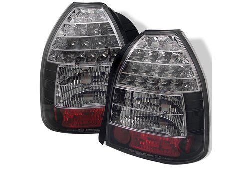 Spyder Tail Lamps ALT-YD-HC96-3D-LED-BK Item Image