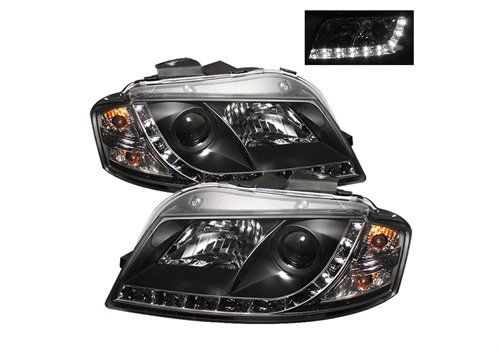 Spyder Headlights PRO-YD-AA306-DRL-BK Item Image