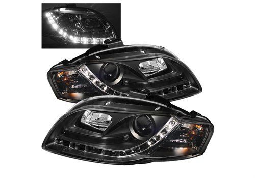 Spyder Headlights PRO-YD-AA405-DRL-BK Item Image