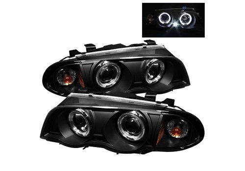 Spyder Headlights PRO-YD-BMWE46-4D-HL-AM-BK Item Image