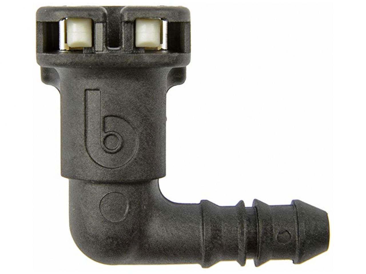 Dorman Fuel Line Retaining Clip 5/16 In. Steel To 5/16 In. Nylon W/ 90 Degree