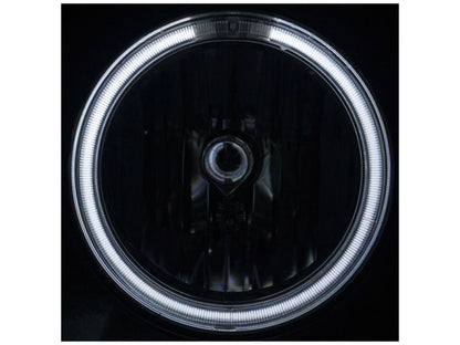 Anzo Driving Lights 2005-2009 Ford Mustang Euro FOG Lights Smoke w/ Halo (C