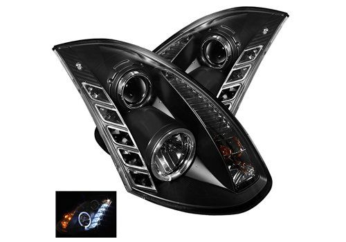 Spyder Headlights PRO-YD-IG35032D-DRL-BK Item Image