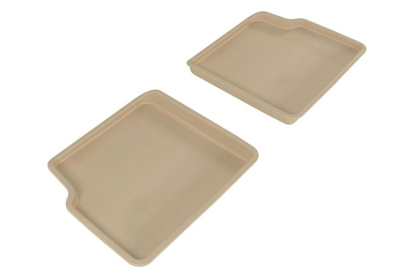 3D MAXpider 2006-2011 Chevrolet HHR Kagu 2nd Row Floormats - Tan L1CH02121502 Main Image