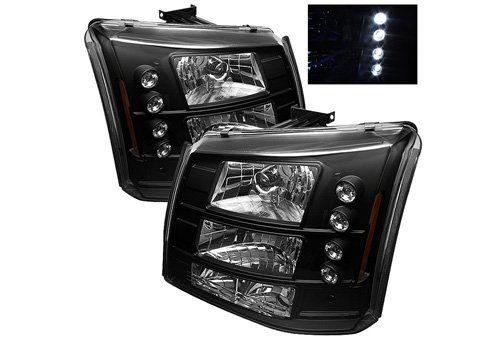 Spyder Headlights HD-YD-CS03-1PC-AM-BK Item Image