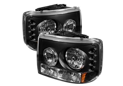 Spyder Headlights HD-YD-CS99-1PC-AM-BK Item Image