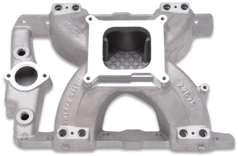 Edelbrock Intake Manifold Super Victor EFI Pontiac 389/455 for STD Flange Tb 29575 Main Image