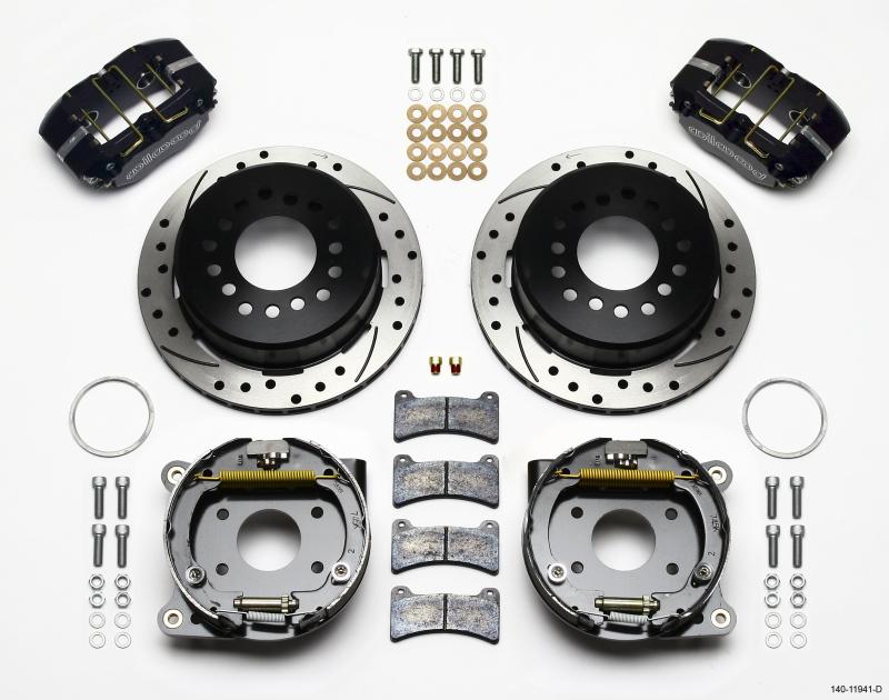 Wilwood Dynapro Low-Profile 11.00in P-Brake Kit Drilled AMC 71-74 2.60in Offset 140-11941-D Main Image