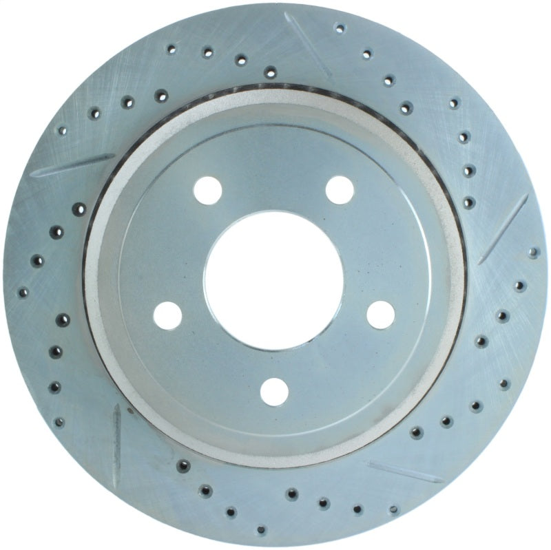 StopTech Select Sport Drilled & Slotted Rotor - Rear Right 227.61073L