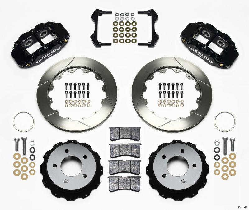 Wilwood Narrow Superlite 4R Rear Kit 12.88in 84-87 Corvette C4 140-11920 Main Image