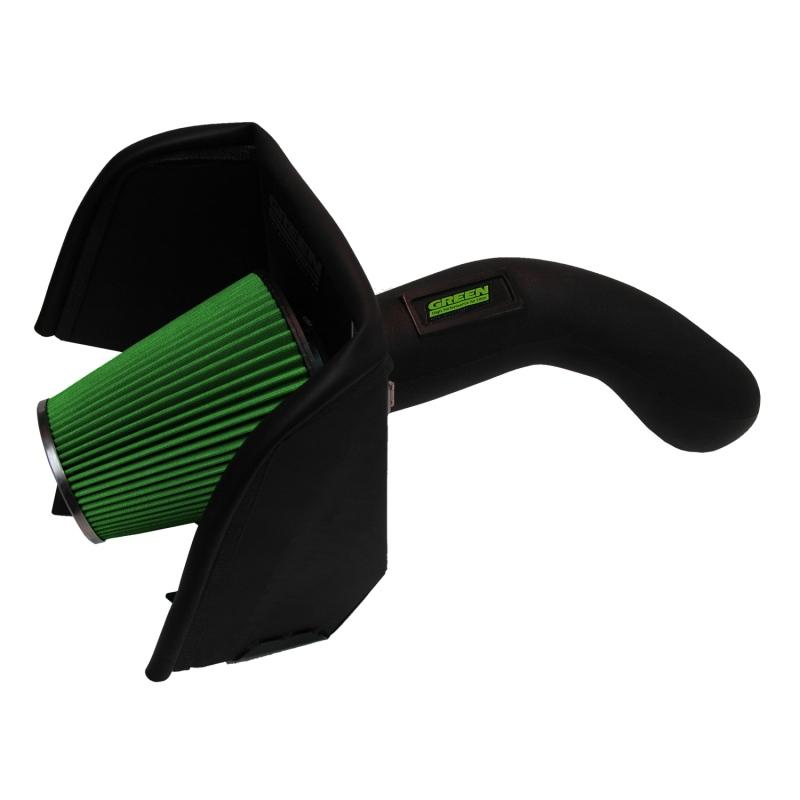 Green Filter 07-08 Chevy Suburban 4.8L V8 Cold Air Intake Kit 2570 Main Image