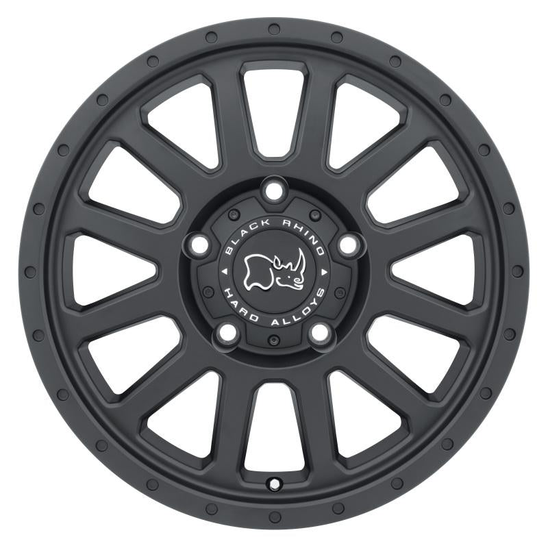 Black Rhino Havasu 17x7.5 6x130 ET38 CB 84.1 Matte Black Wheel 1775HAV386130B84 Main Image