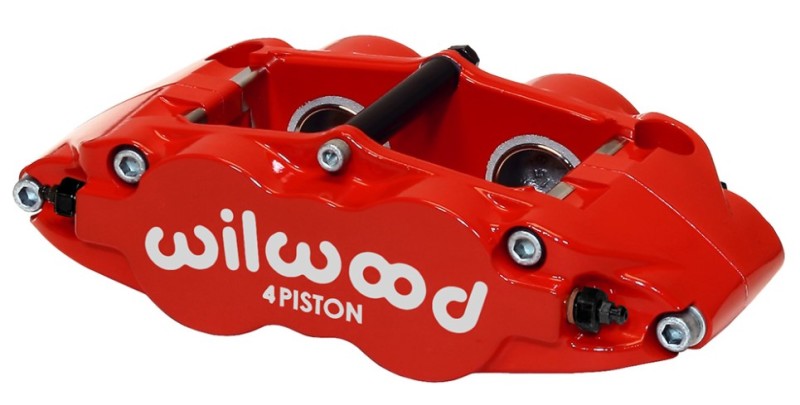 Wilwood Caliper-Narrow Superlite 4R - Red 1.75/1.75in Pistons 1.10in Disc 120-11784-RD