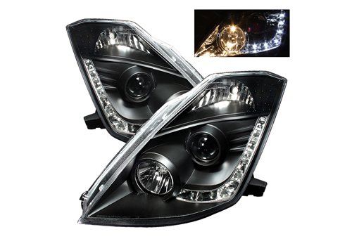 Spyder Headlights PRO-YD-N350Z02-DRL-BK Item Image