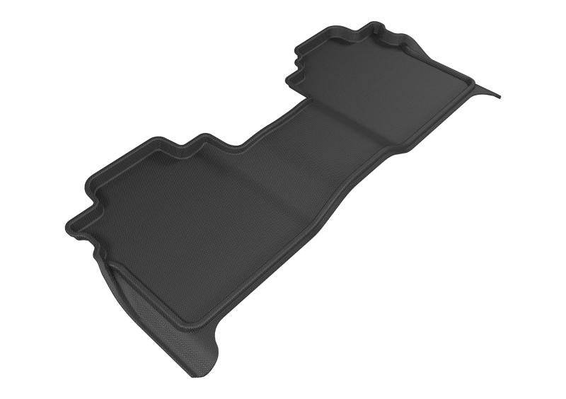 3D MAXpider 2016-2019 Nissan Titan Crew Cab Kagu 2nd Row Floormats - Black L1NS08521509 Main Image