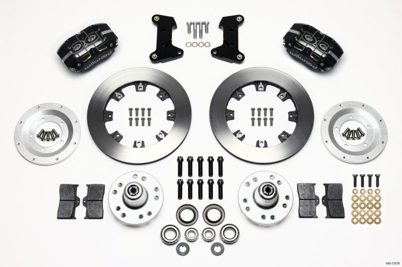 Wilwood Dynapro Dust-Boot Front Kit 12.19in 74-80 Pinto/Mustang II Disc Spindle only 140-13378 Main Image